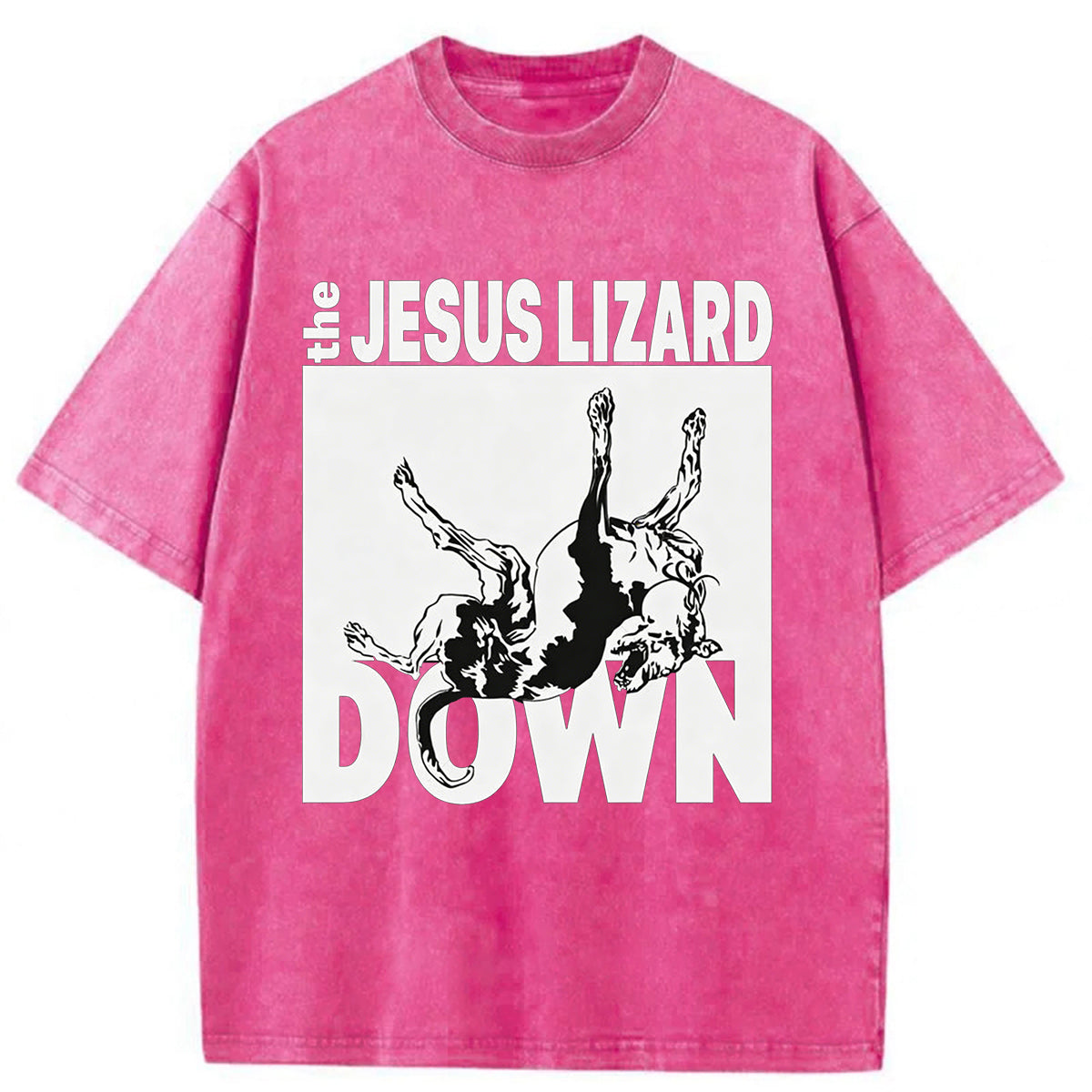 bbb Jesus Lizard Down Washed T-shirt