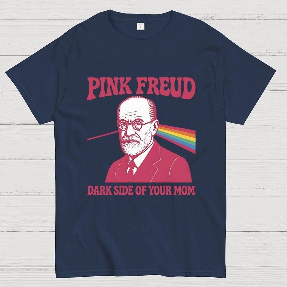 Pink Freud Dark Side Of Your Mom Rainbow  T-Shirt