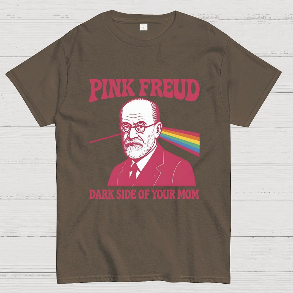 Pink Freud Dark Side Of Your Mom Rainbow  T-Shirt
