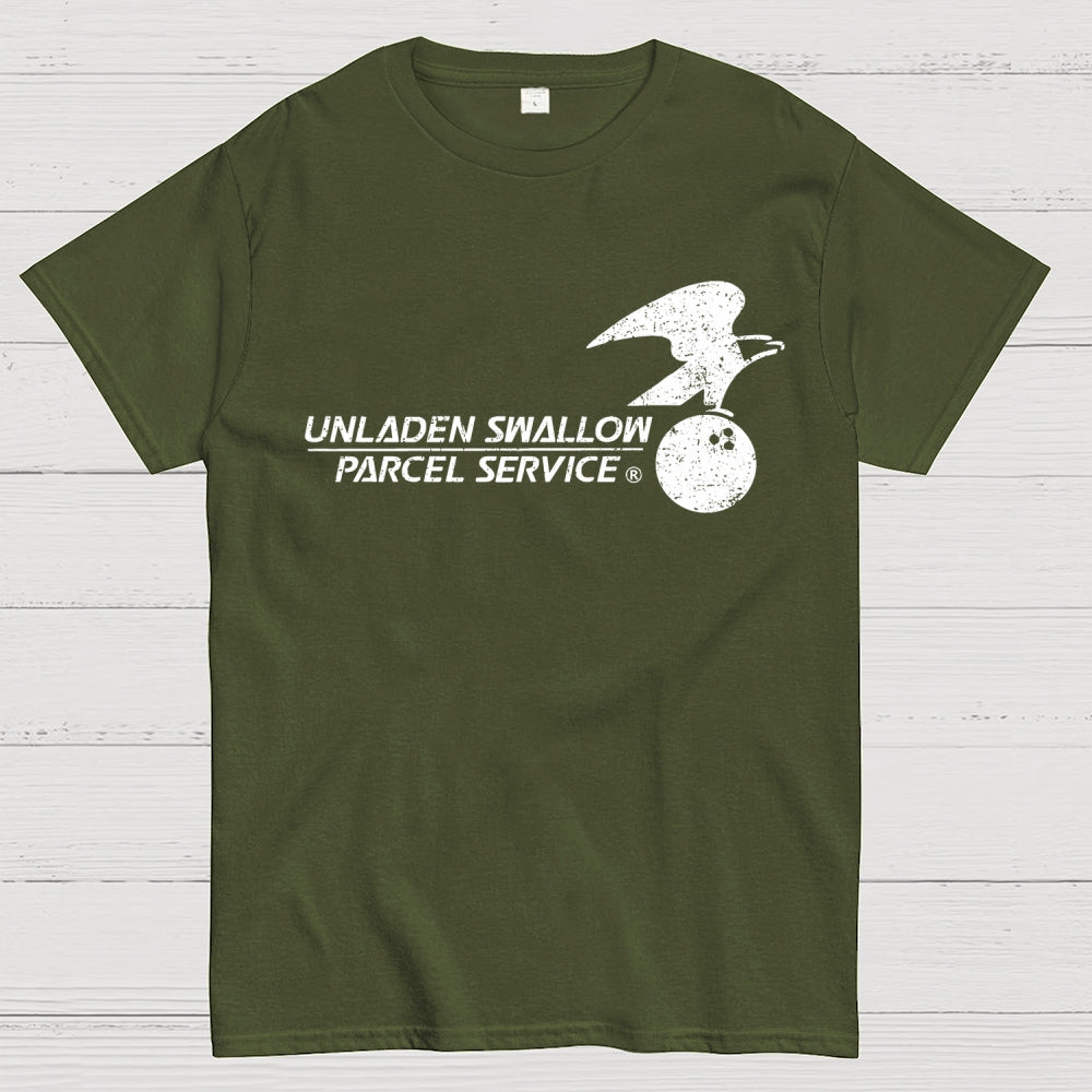Unladen Swallow Parcel Service  T-Shirt