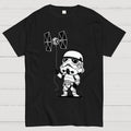 The funny stormtrooper Flying the Empire's Kite  T-Shirt
