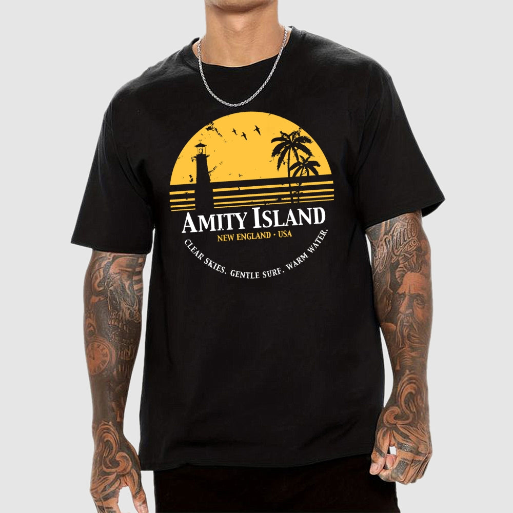 Inspired Amity Island  T-Shirt