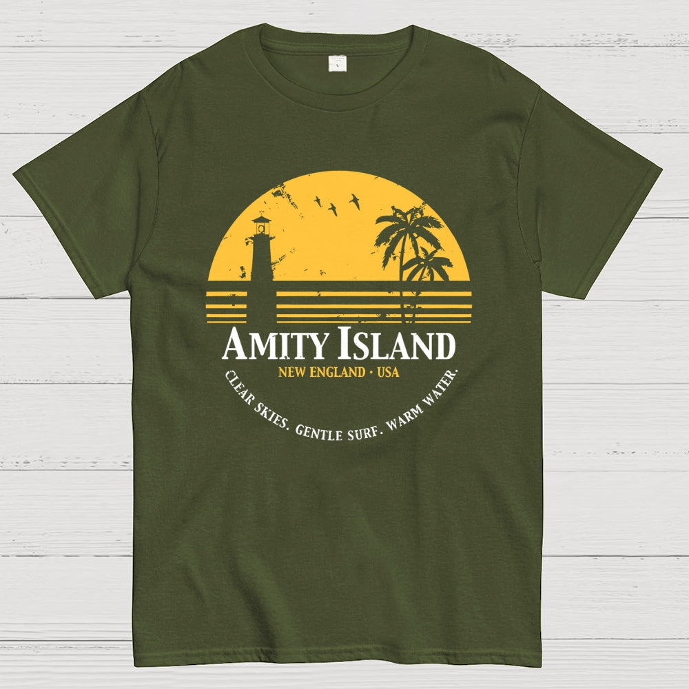 Inspired Amity Island  T-Shirt