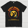 42 Answer to Life The Universe And Everything Don't Panic  T-Shirt