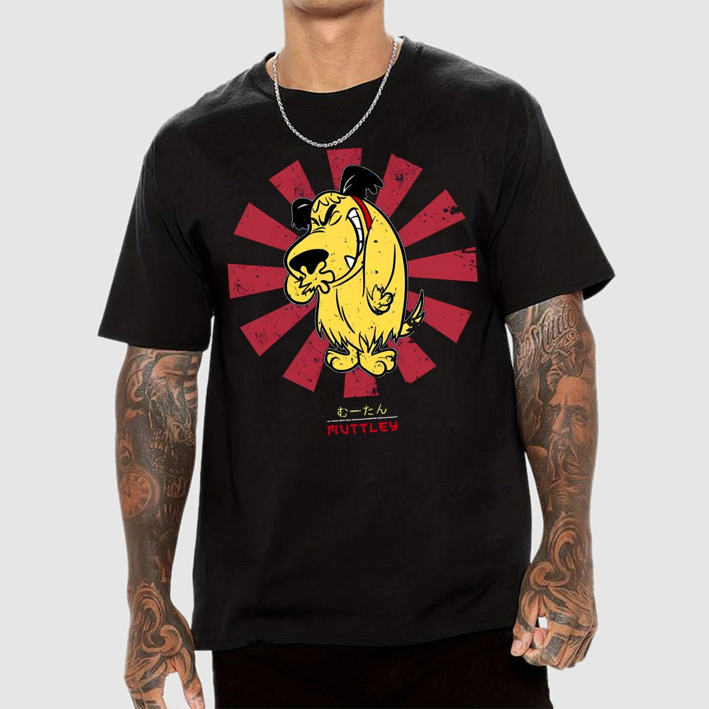 Muttley Retro Japanese  T-Shirt