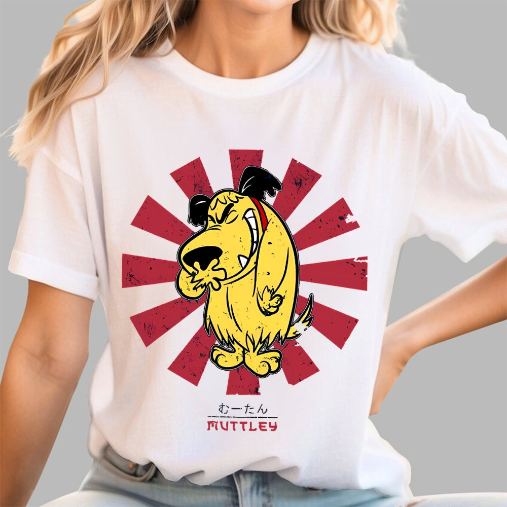 Muttley Retro Japanese  T-Shirt