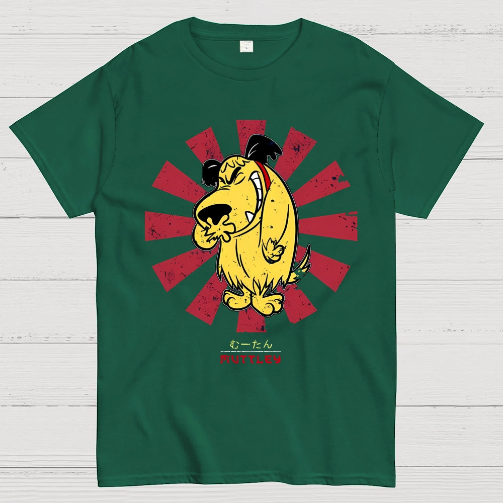 Muttley Retro Japanese  T-Shirt