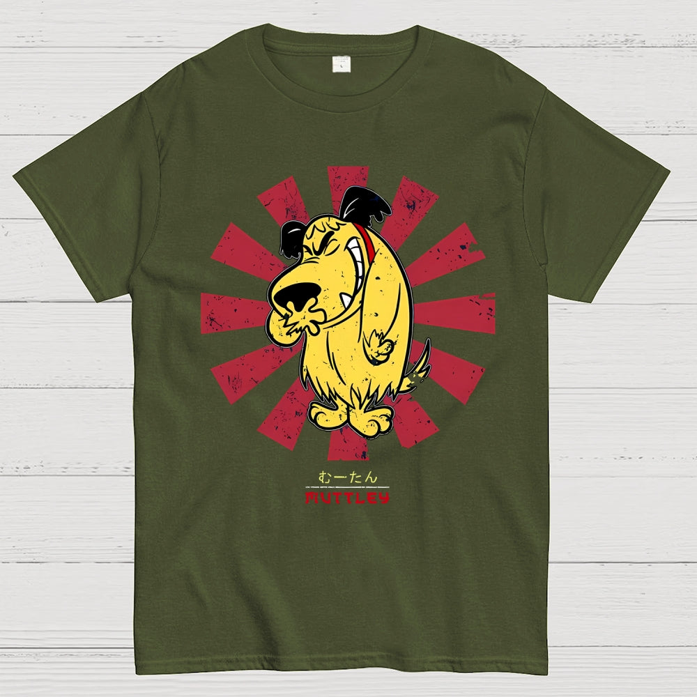 Muttley Retro Japanese  T-Shirt