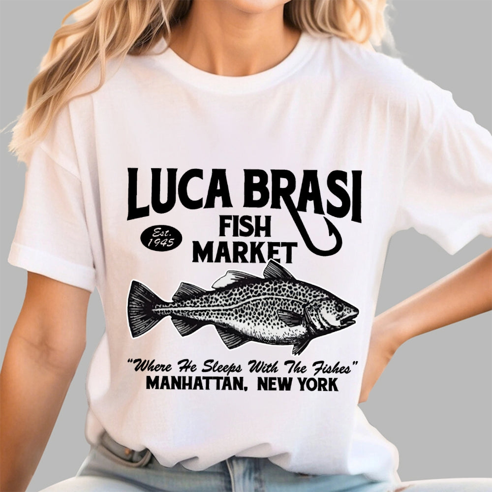 Godfather Luca Brasi Fishing Charters  T-Shirt