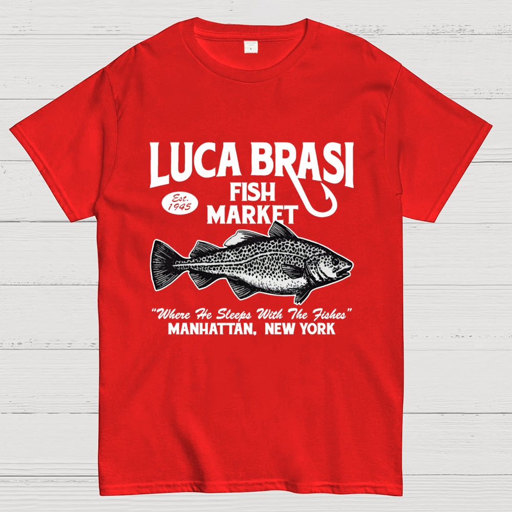 Godfather Luca Brasi Fishing Charters  T-Shirt
