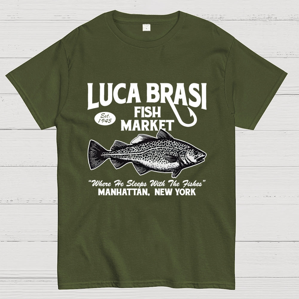 Godfather Luca Brasi Fishing Charters  T-Shirt