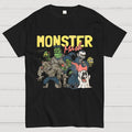 Monster Mashup - Retro Ghost Halloween  T-Shirt