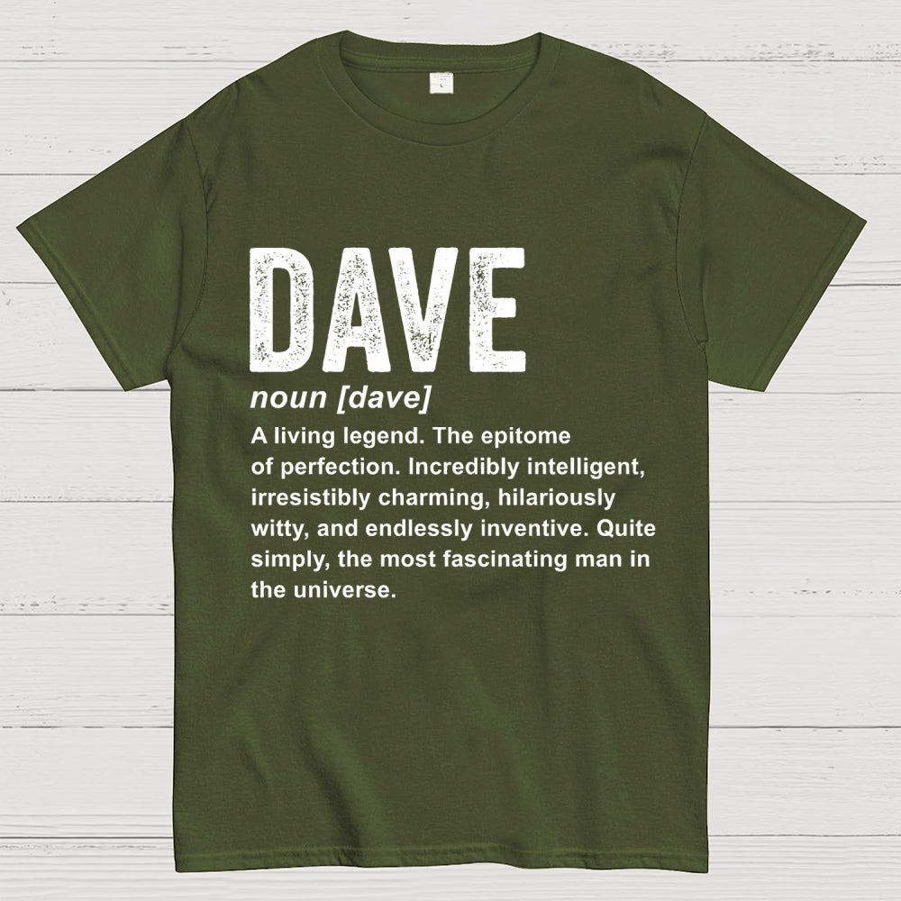 Dave Definition  Funny Dave  T-Shirt