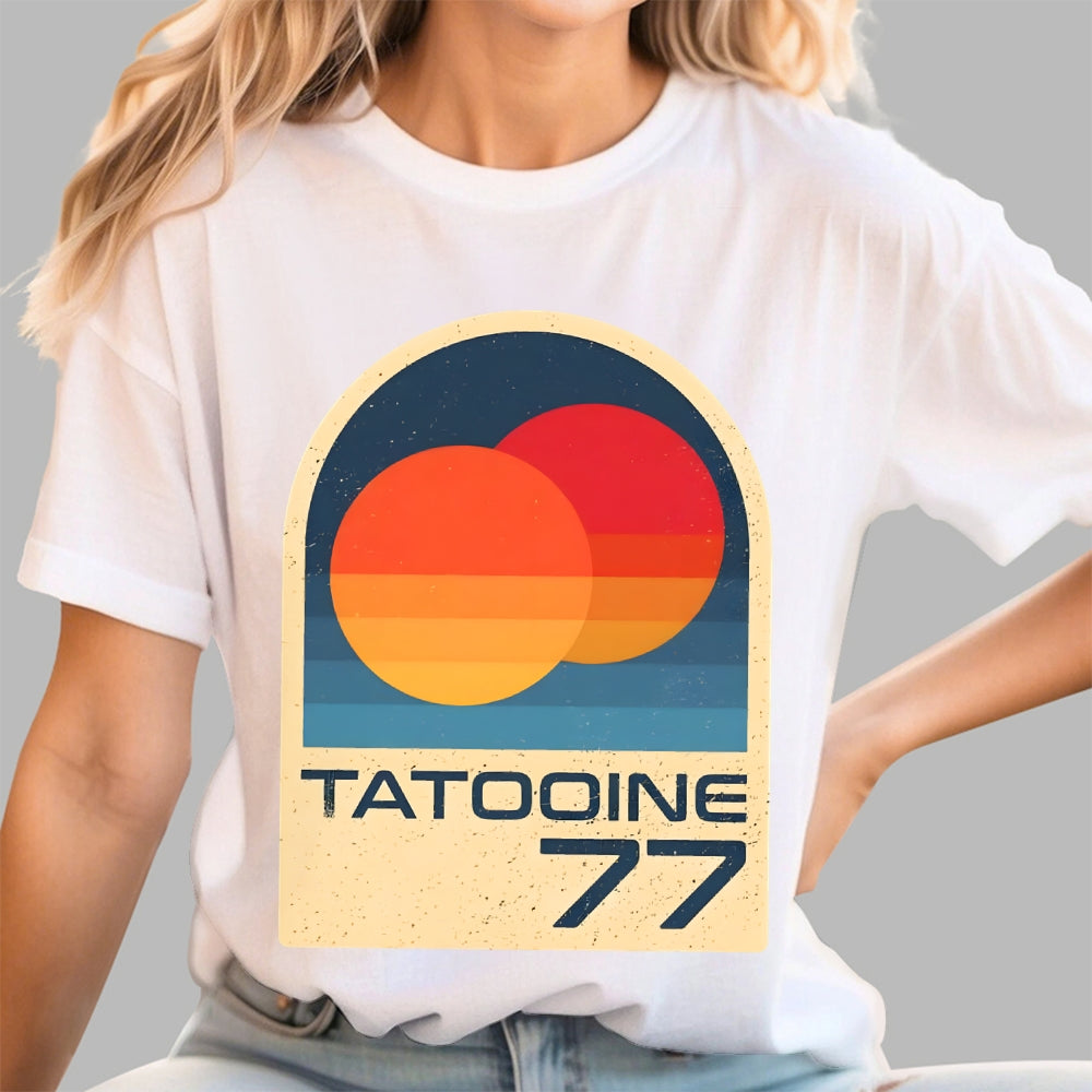 Iconic Planet With Double Sun  T-Shirt