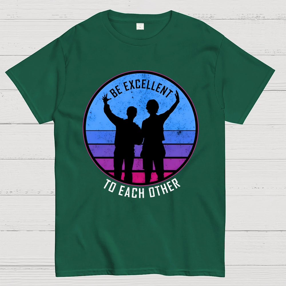 Be Excellent To Each Other 80s  T-Shirt