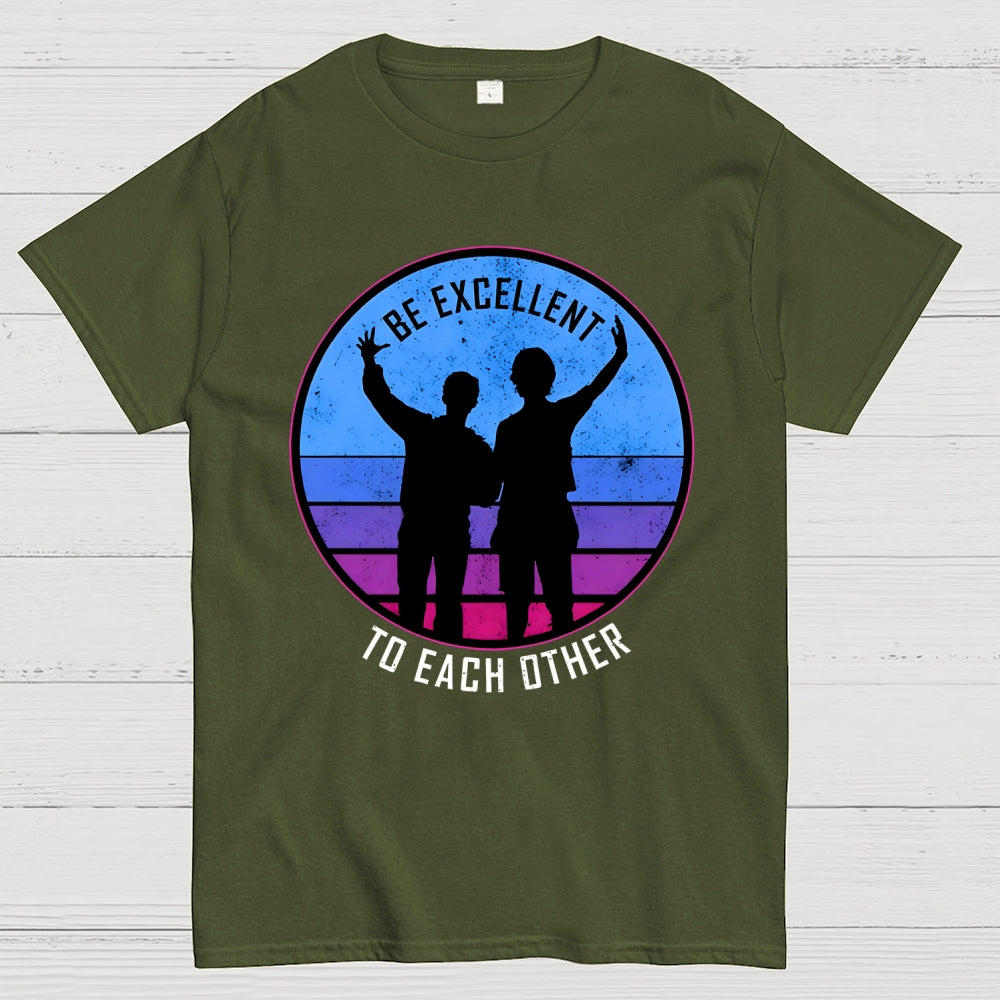 Be Excellent To Each Other 80s  T-Shirt
