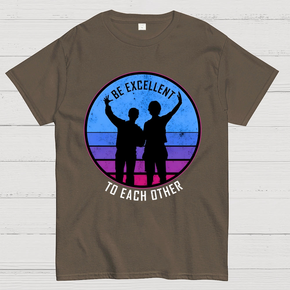 Be Excellent To Each Other 80s  T-Shirt