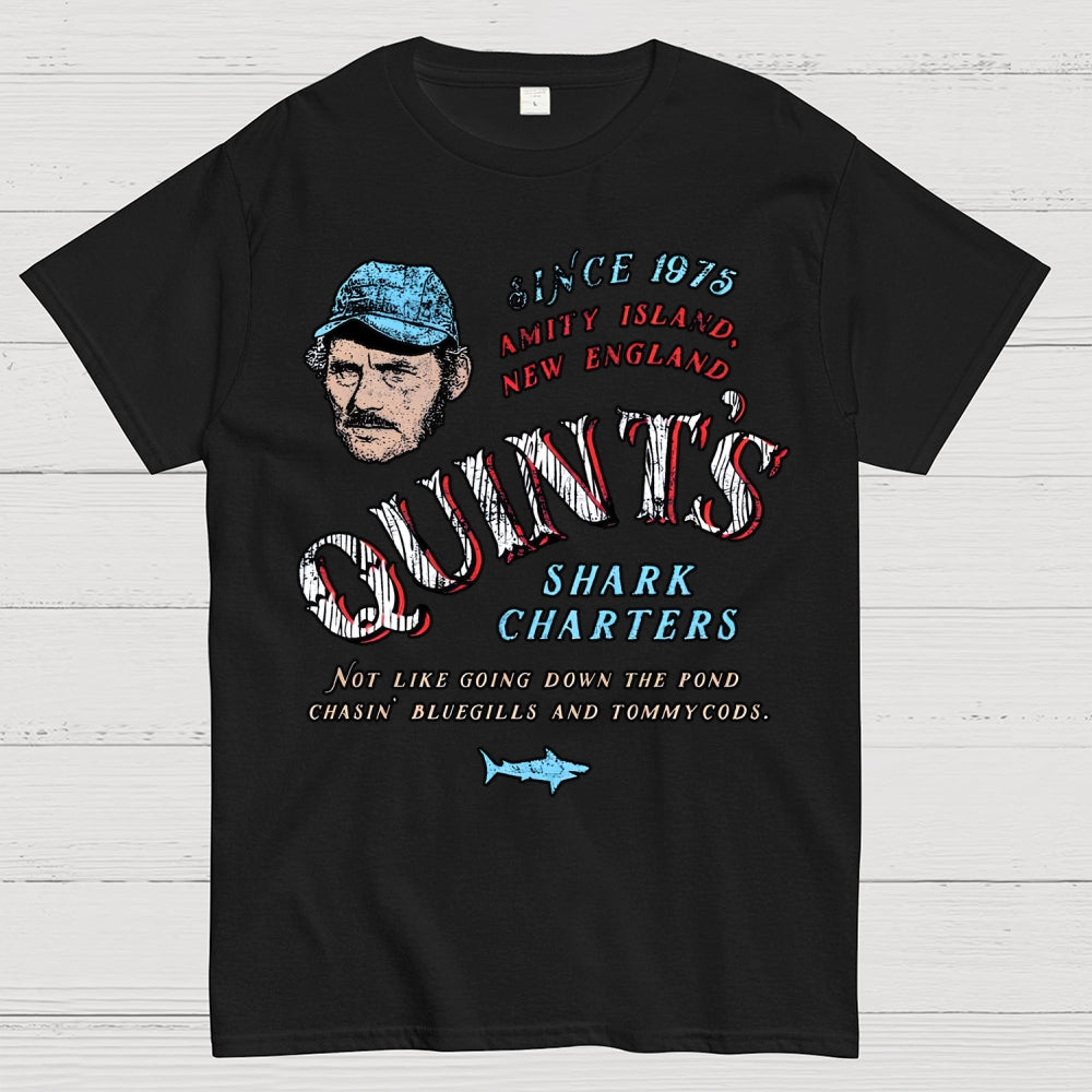 Quint's Shark Charters  T-Shirt