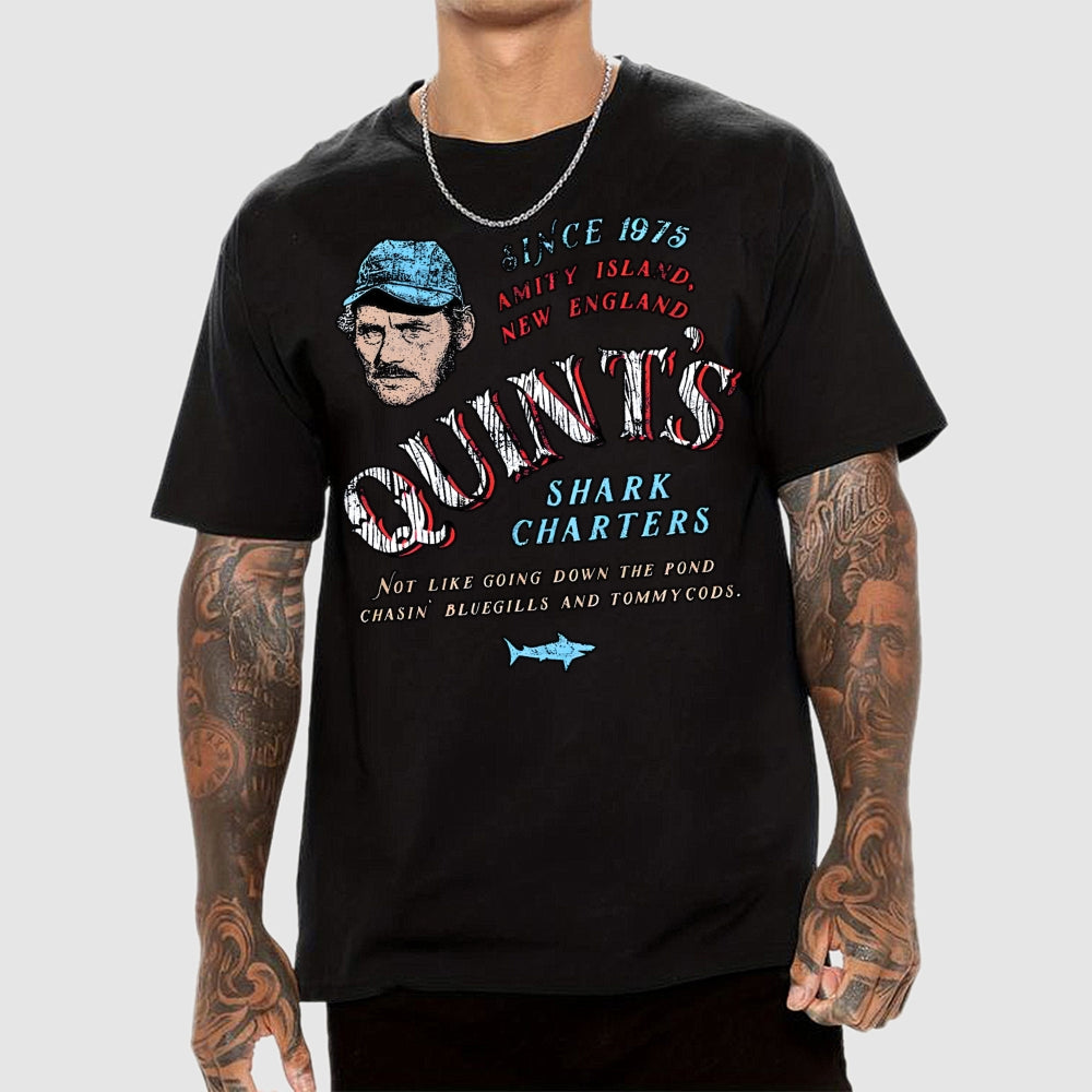 Quint's Shark Charters  T-Shirt