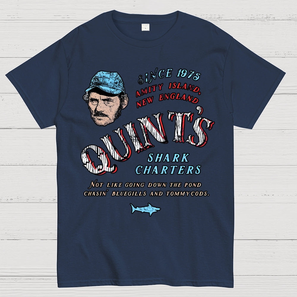 Quint's Shark Charters  T-Shirt