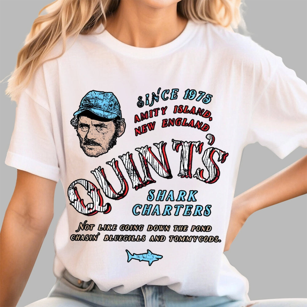 Quint's Shark Charters  T-Shirt