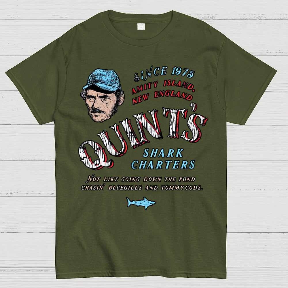 Quint's Shark Charters  T-Shirt