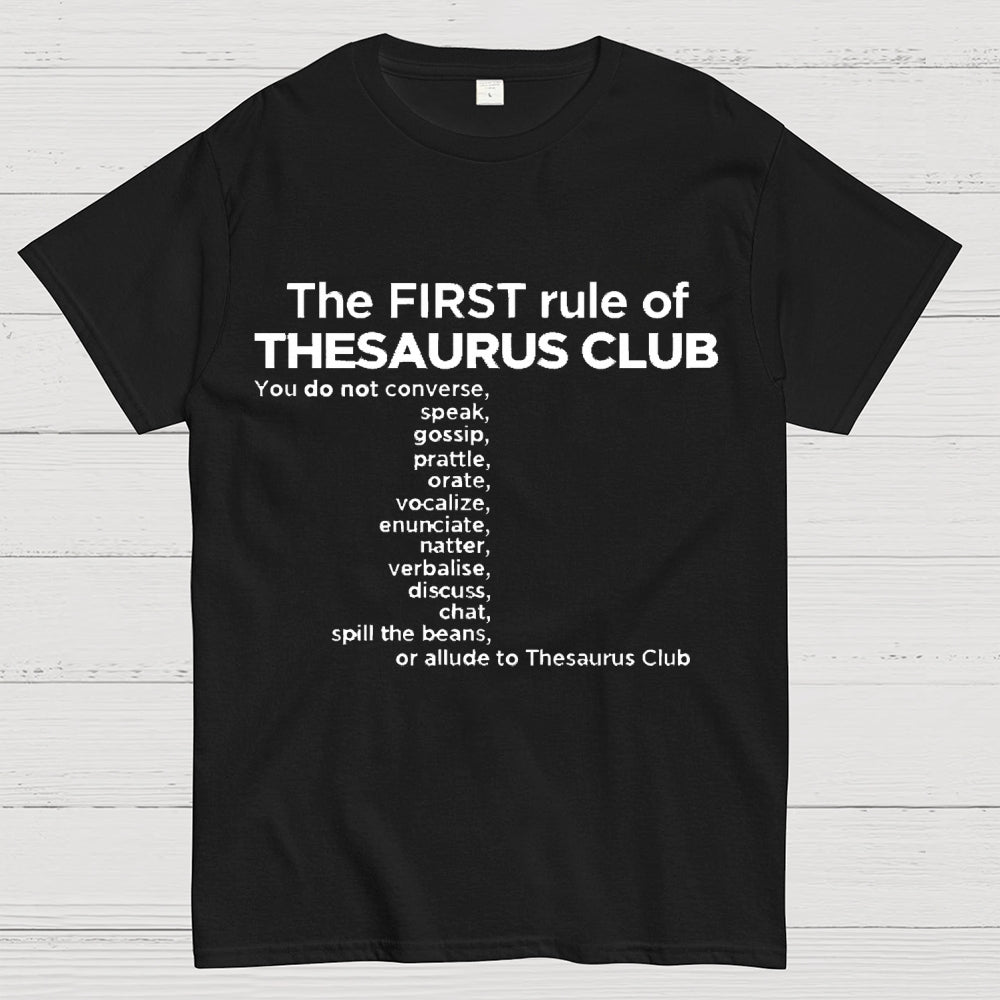 Thesaurus Club Confidential  T-Shirt