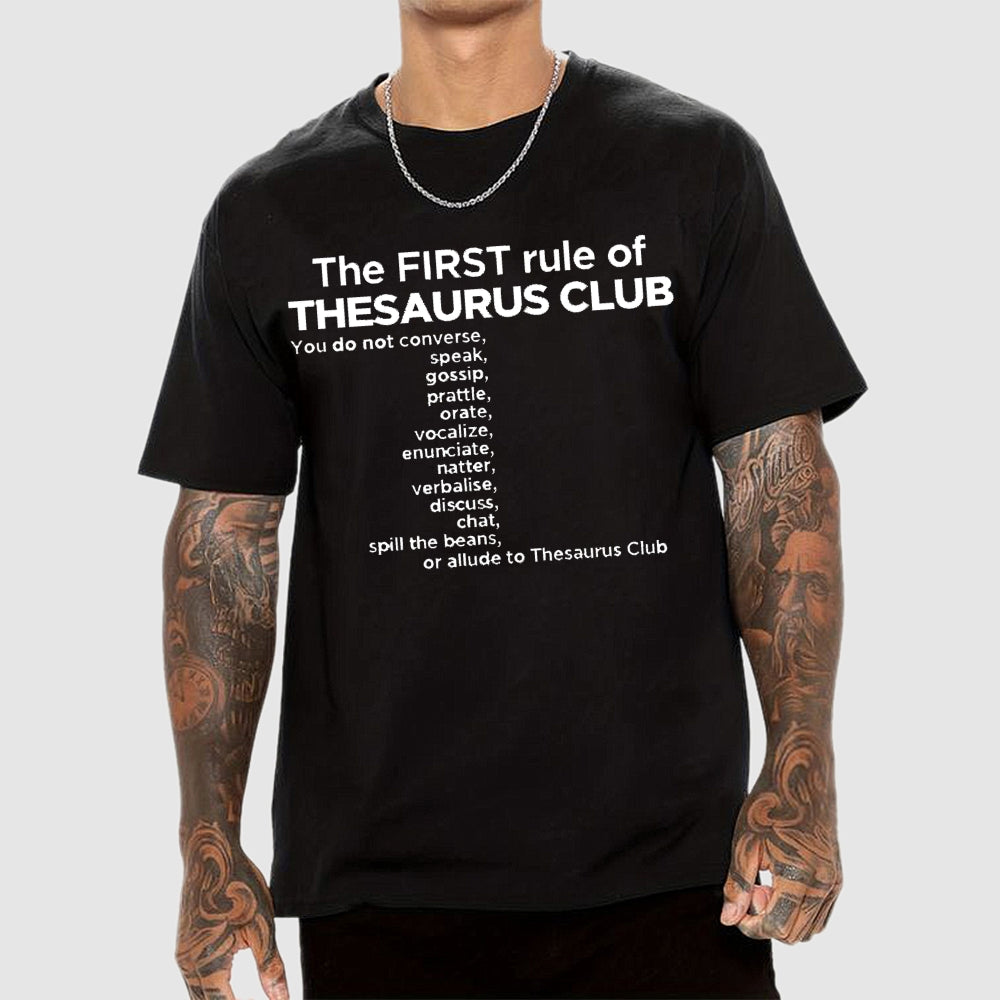Thesaurus Club Confidential  T-Shirt
