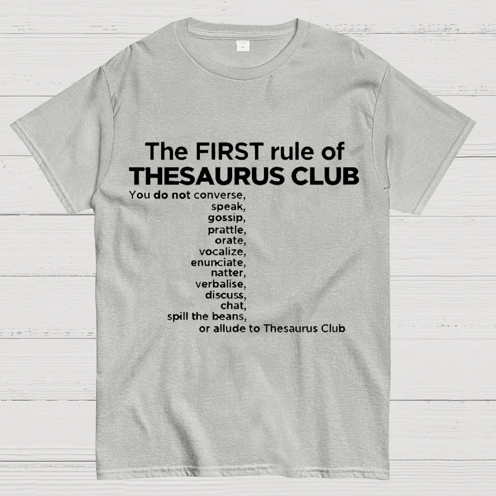 Thesaurus Club Confidential  T-Shirt