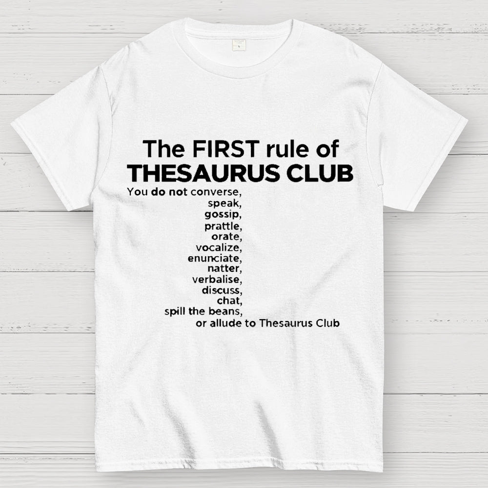 Thesaurus Club Confidential  T-Shirt