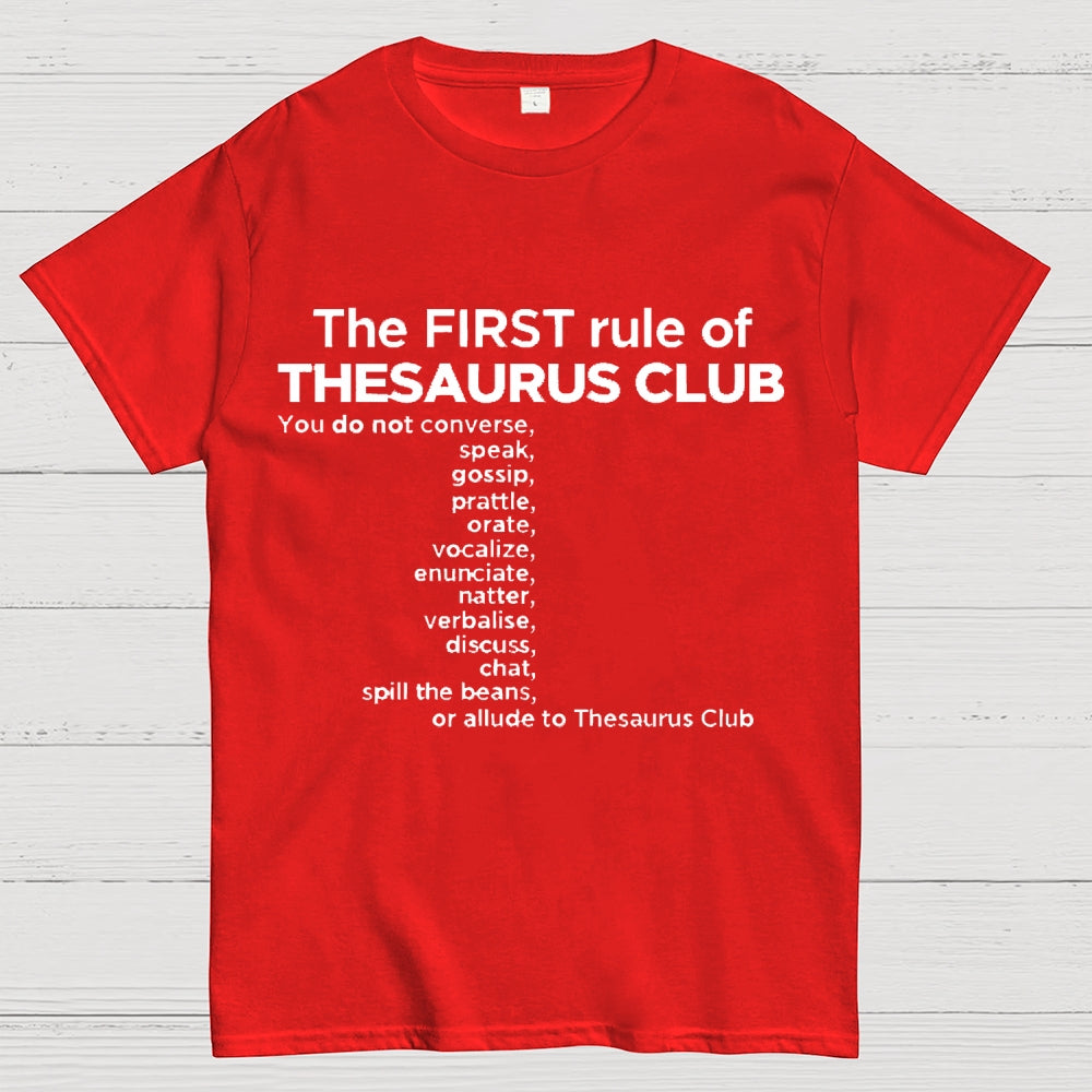 Thesaurus Club Confidential  T-Shirt