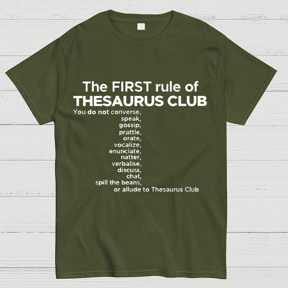 Thesaurus Club Confidential  T-Shirt