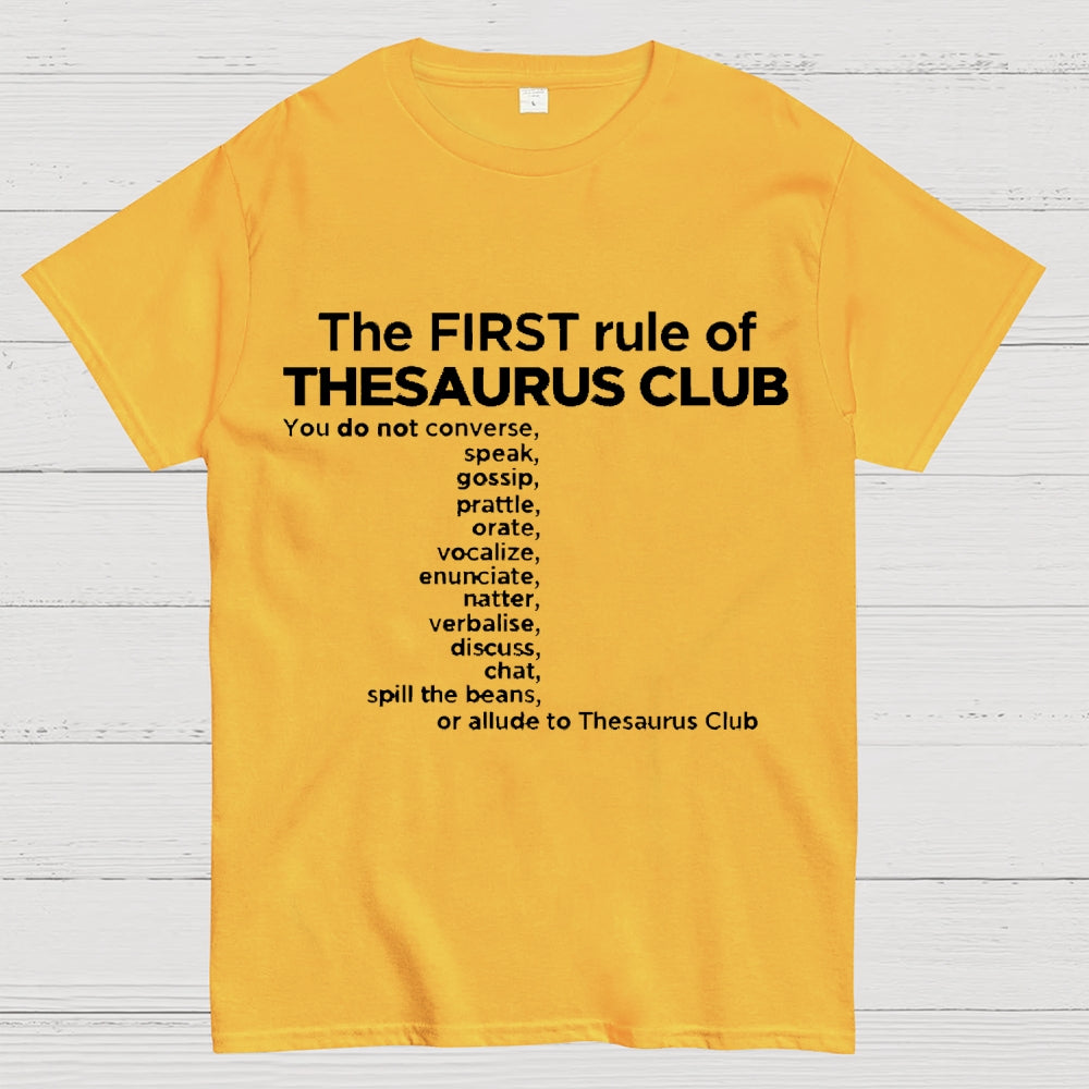 Thesaurus Club Confidential  T-Shirt