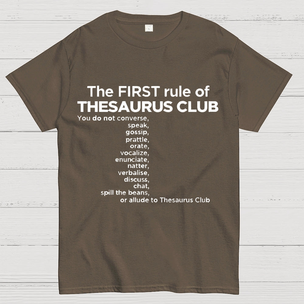 Thesaurus Club Confidential  T-Shirt