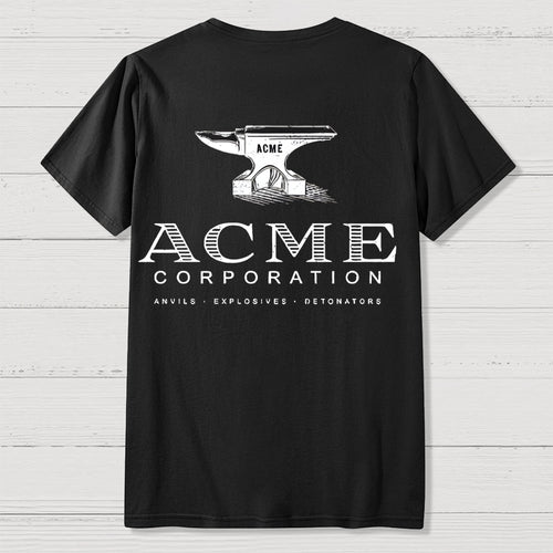 Acme Corporation Front And Back Printing  T-Shirt