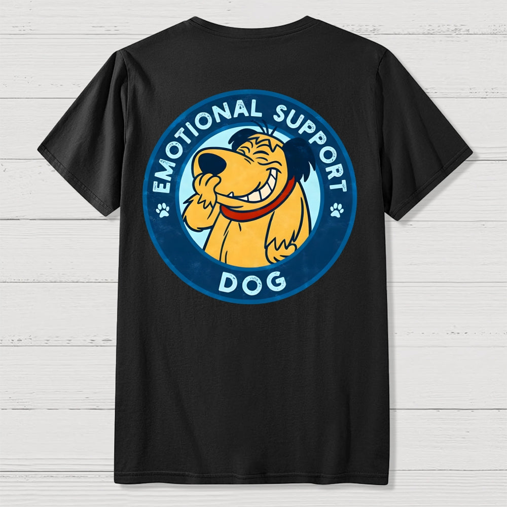 Dog Support Or Not? Front And Back Printing  T-Shirt