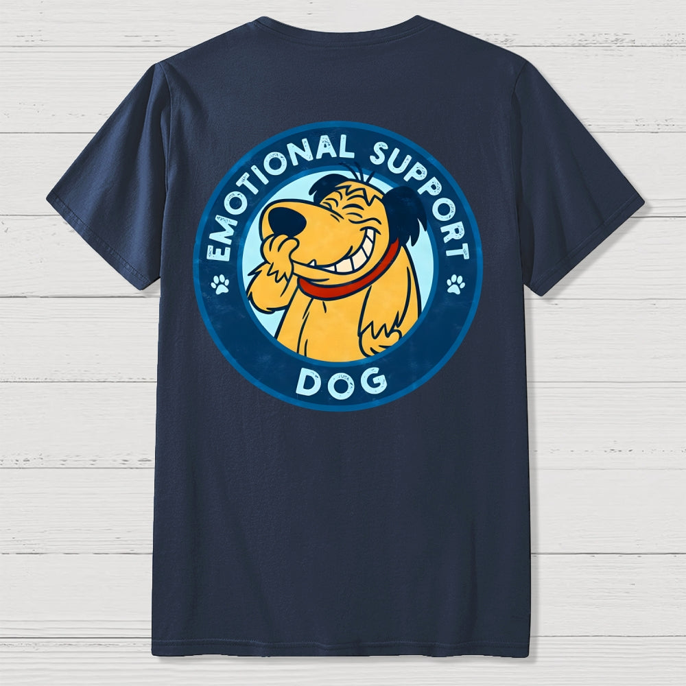Dog Support Or Not? Front And Back Printing  T-Shirt