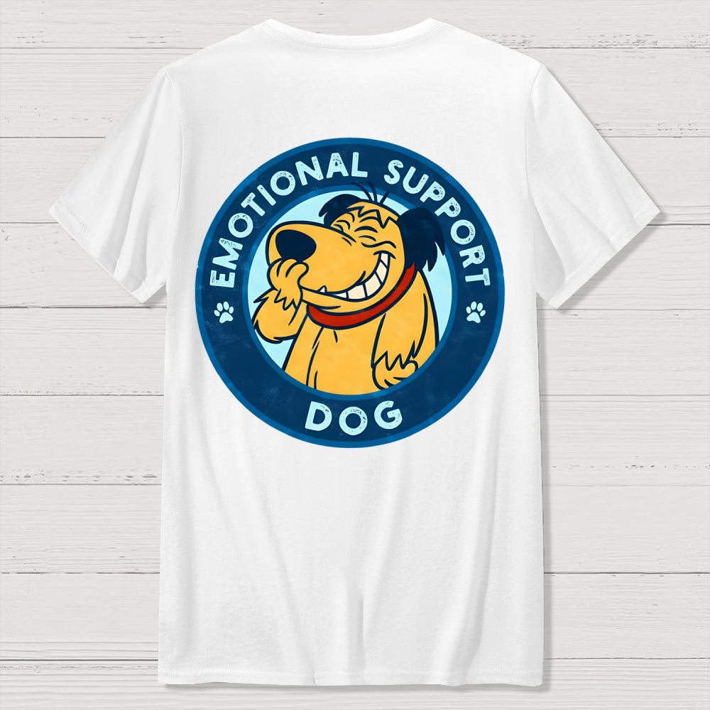 Dog Support Or Not? Front And Back Printing  T-Shirt