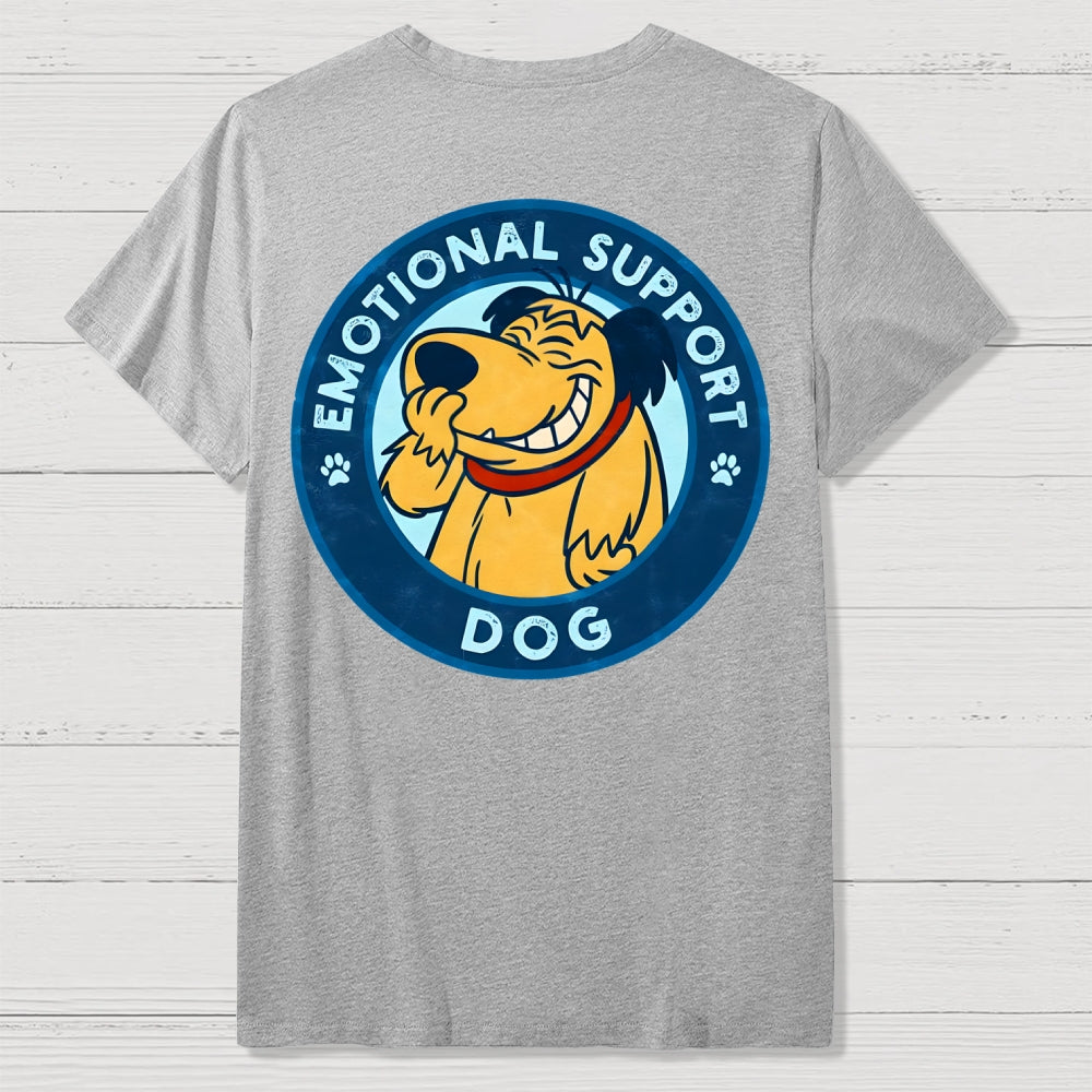 Dog Support Or Not? Front And Back Printing  T-Shirt