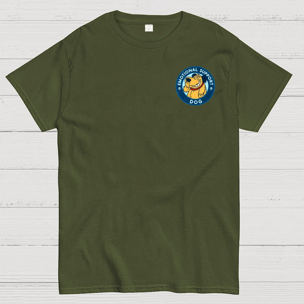 Dog Support Or Not? Front And Back Printing  T-Shirt