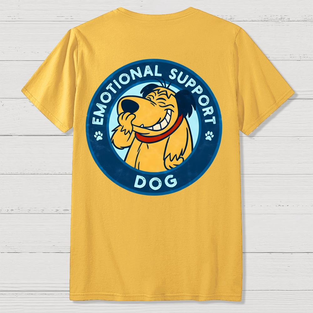 Dog Support Or Not? Front And Back Printing  T-Shirt