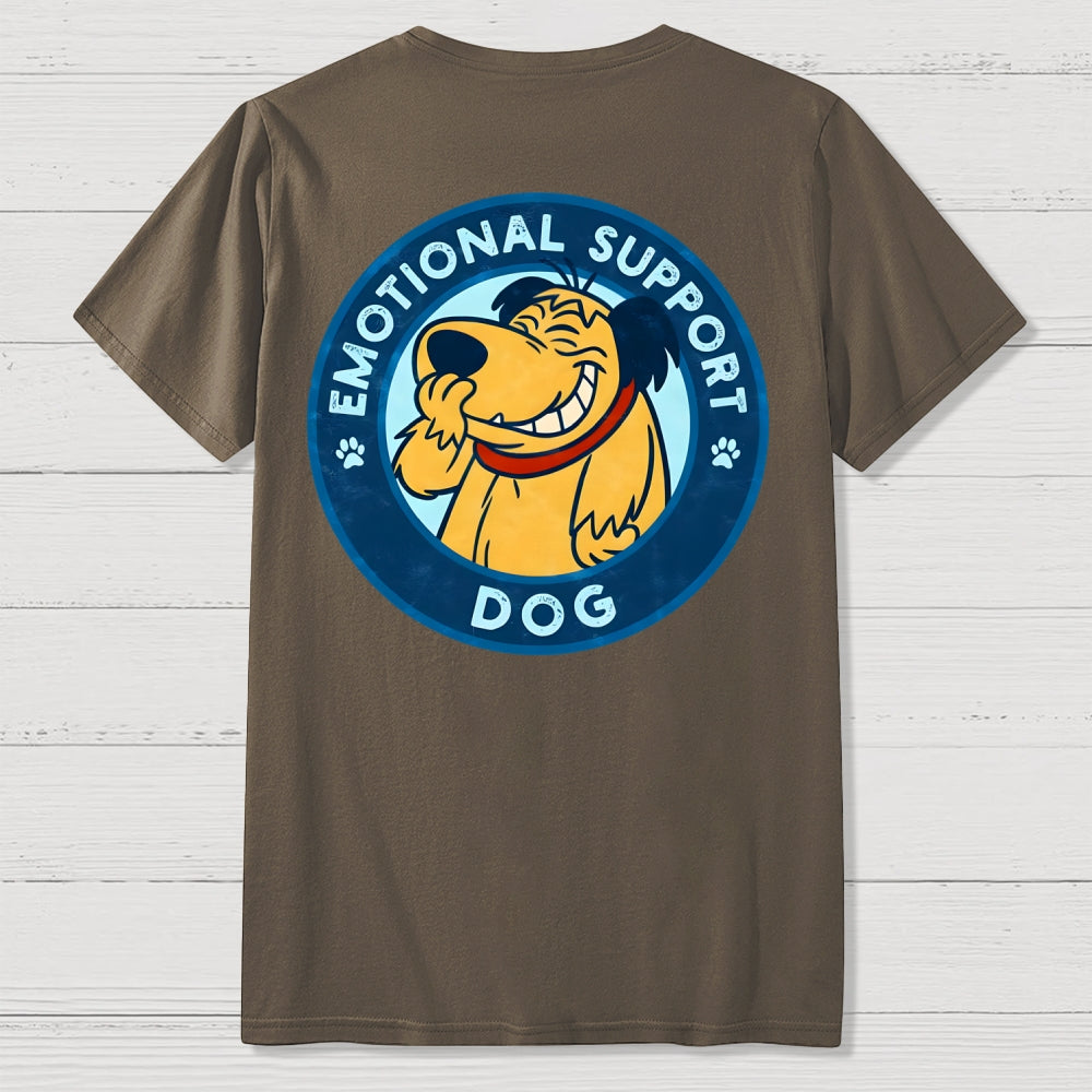 Dog Support Or Not? Front And Back Printing  T-Shirt