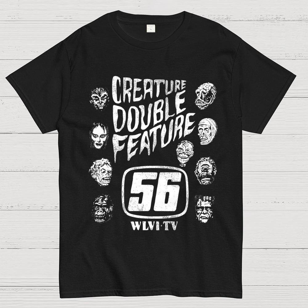 Creature Double Feature Classic Monsters Unisex  T-Shirt