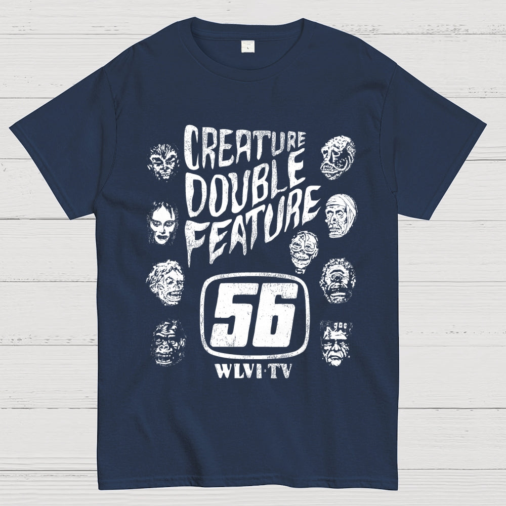 Creature Double Feature Classic Monsters Unisex  T-Shirt
