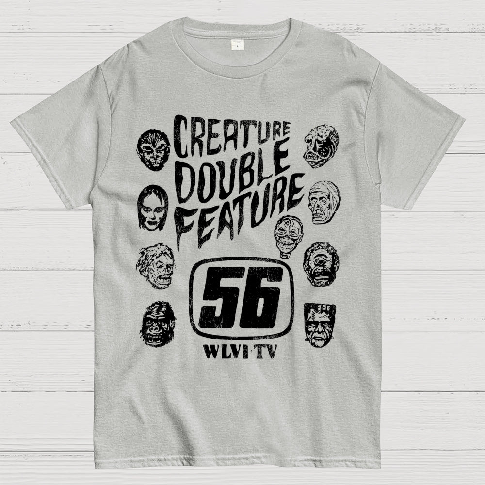 Creature Double Feature Classic Monsters Unisex  T-Shirt