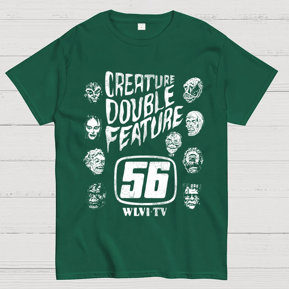 Creature Double Feature Classic Monsters Unisex  T-Shirt
