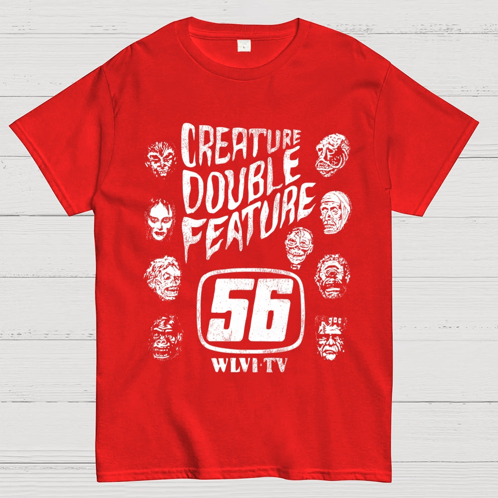 Creature Double Feature Classic Monsters Unisex  T-Shirt