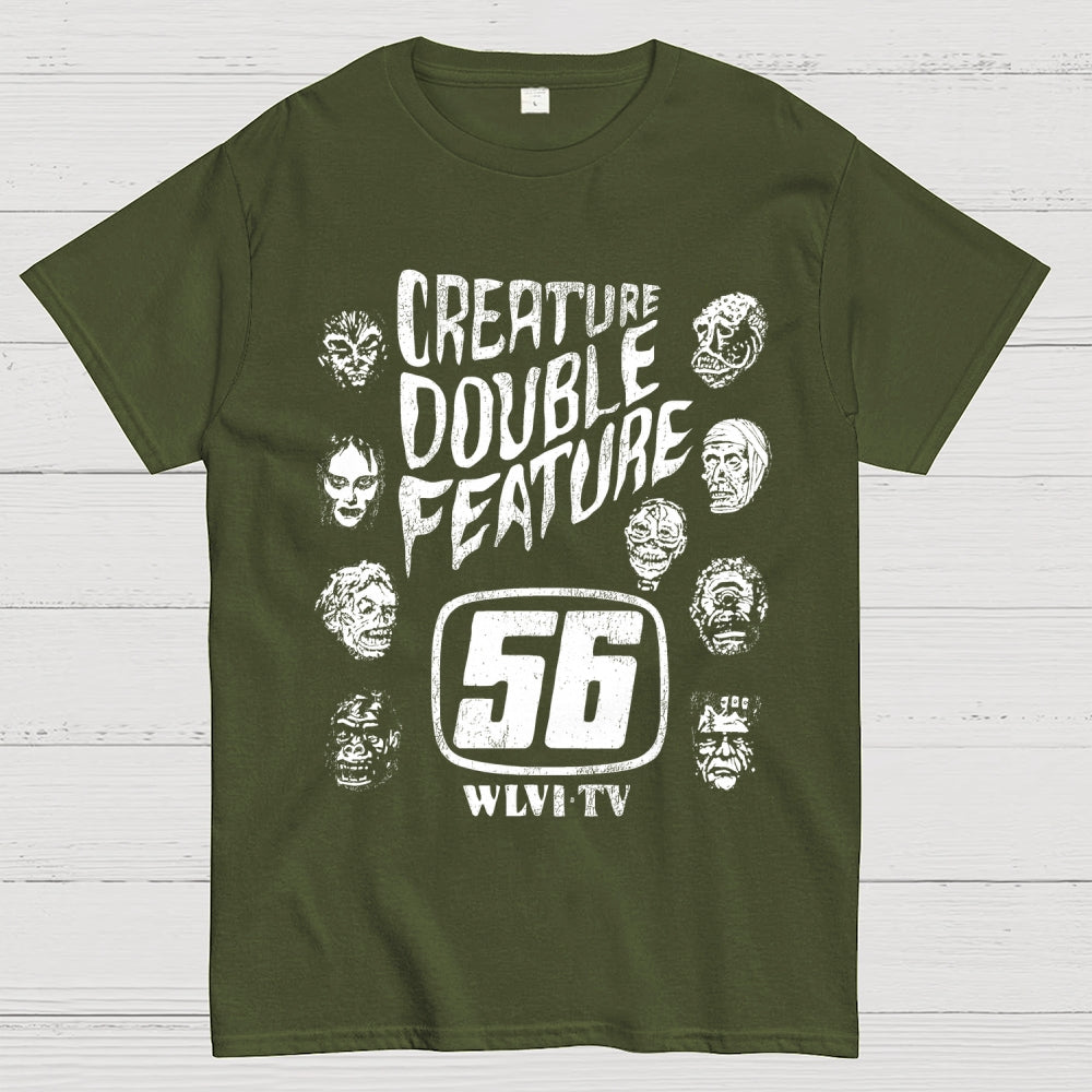 Creature Double Feature Classic Monsters Unisex  T-Shirt