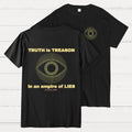 Truth Is Treason In An Empire Of Lies 1984 Front And Back Printing  T-Shirt
