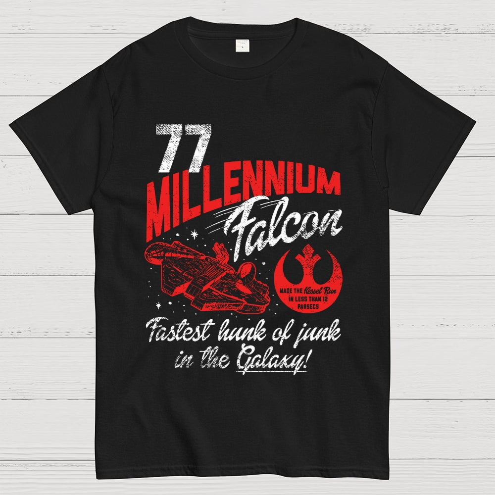 Star battle Millennium Falcon Fastest Junk 77 Unisex  T-Shirt